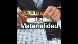 Auditoría La Materialidad [upl. by Rednaxela870]