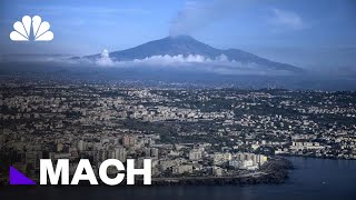 Mount Etna Is Sliding Into The Sea It Could Be Catastrophic  Mach  NBC News [upl. by Etnom]