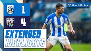 EXTENDED HIGHLIGHTS  Huddersfield Town 14 West Brom [upl. by Kellina]